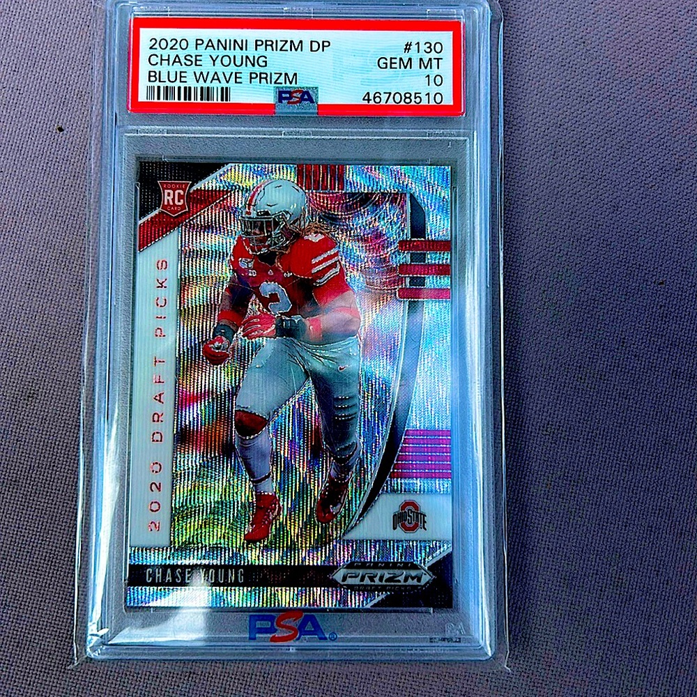 Chase young Panini Prizm baseball card